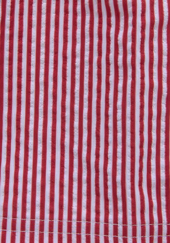 VENICE BEACH Kratke kopalne hlače | rdeča barva