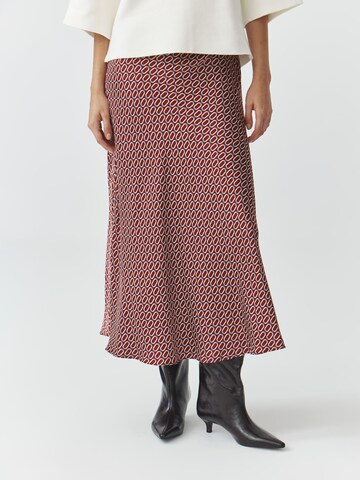 TATUUM Skirt 'Satini 2' in Red: front