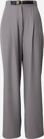 ABOUT YOU Брюки со складками 'Rachel' в Серый: спереди