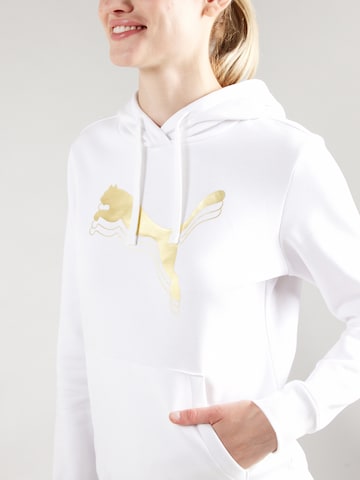 PUMASweater majica 'Ess Mettalic' - bijela boja