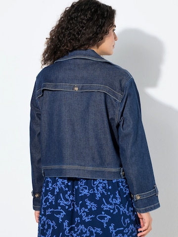 Ulla Popken Kurtka przejściowa w kolorze niebieski