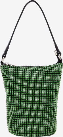 faina Shoulder Bag in Green: front