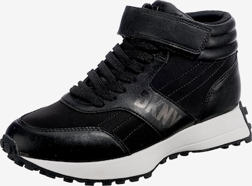 DKNY Sneakers hoog 'Noemi ' in Zwart: voorkant