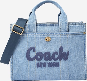 COACH Handbag in Blue: front