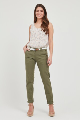 Oxmo Slim fit Chino Pants in Green