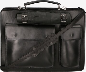 Gave Lux Document Bag in Black: front