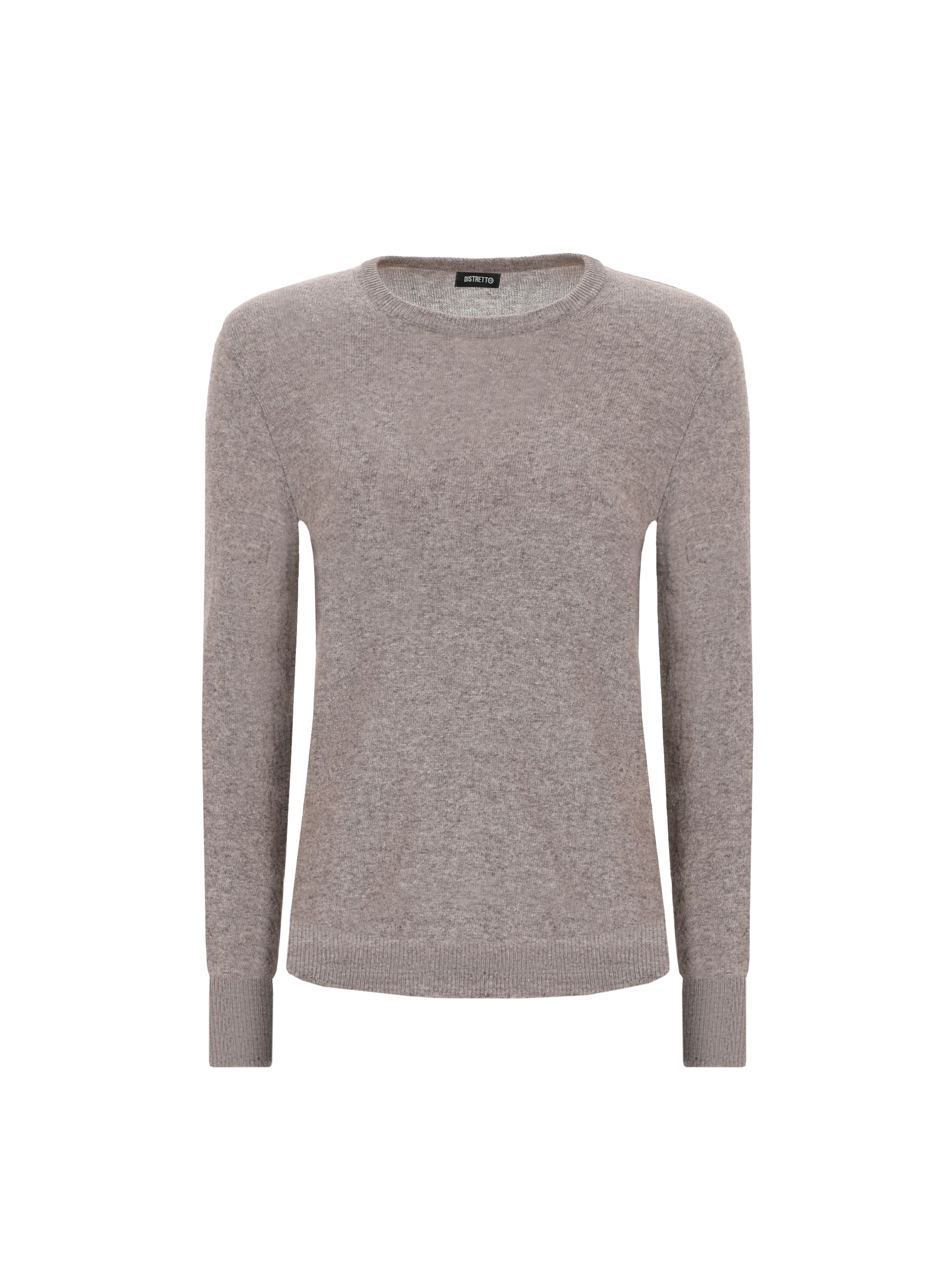 Distretto12 Sweater 'Geppi' in Grey: front