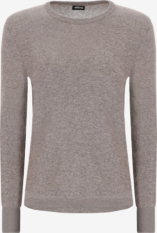 Distretto12 Sweater 'Geppi' in Grey: front