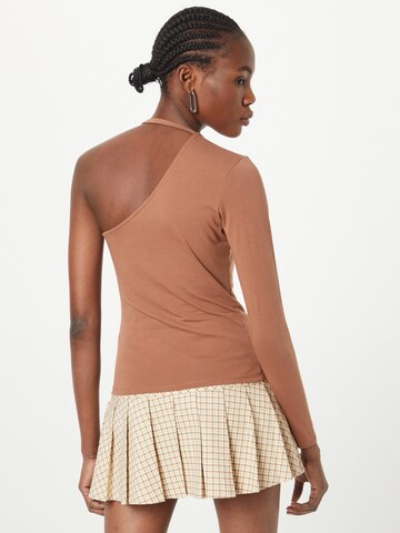 Monki Shirt in Brown