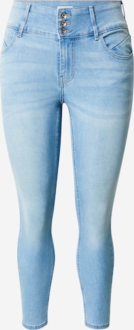 ONLY Carmakoma - Skinny Calças de ganga 'CARAnna' em azul: frente