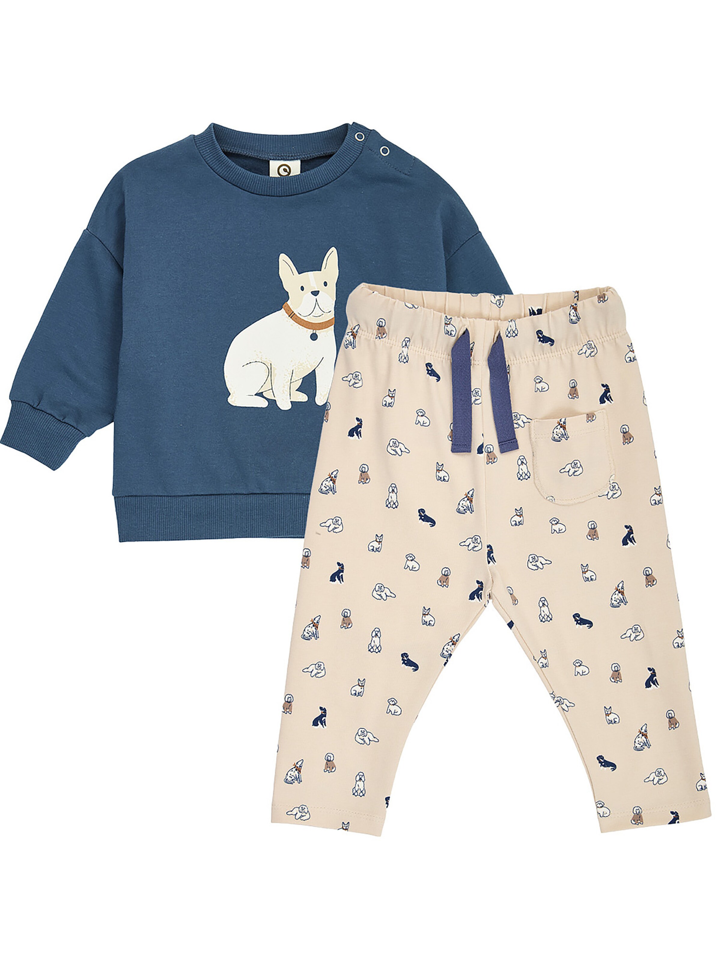 Müsli Set in 56 in Sapphire / Cappuccino / White, Item view