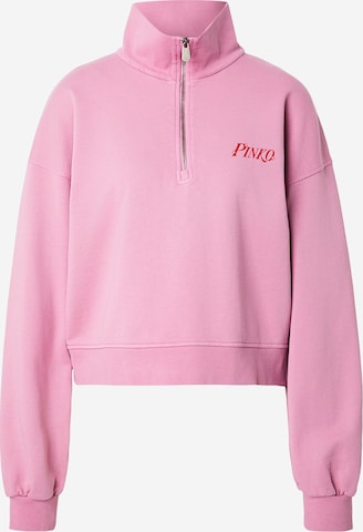 rožinė PINKO Megztinis be užsegimo: priekis