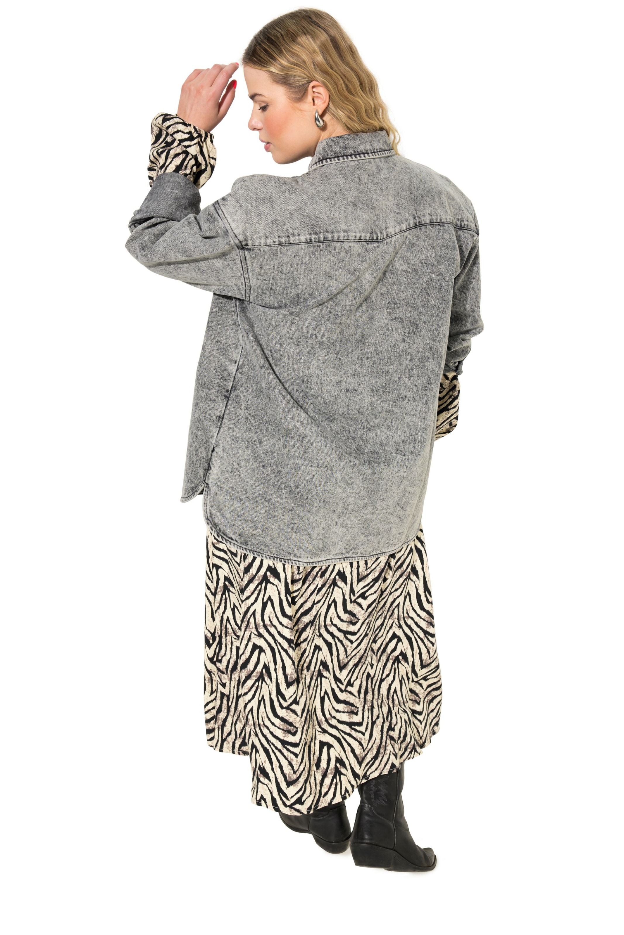 Studio Untold Bluse in Grau