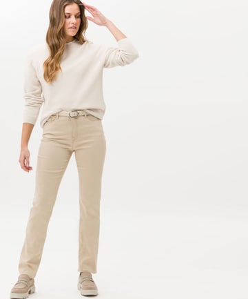 BRAX Sweater 'Lesley' in Beige: front