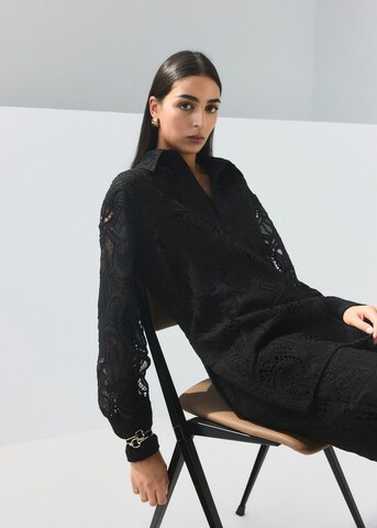 MANGO Blouse 'Irise' in Black