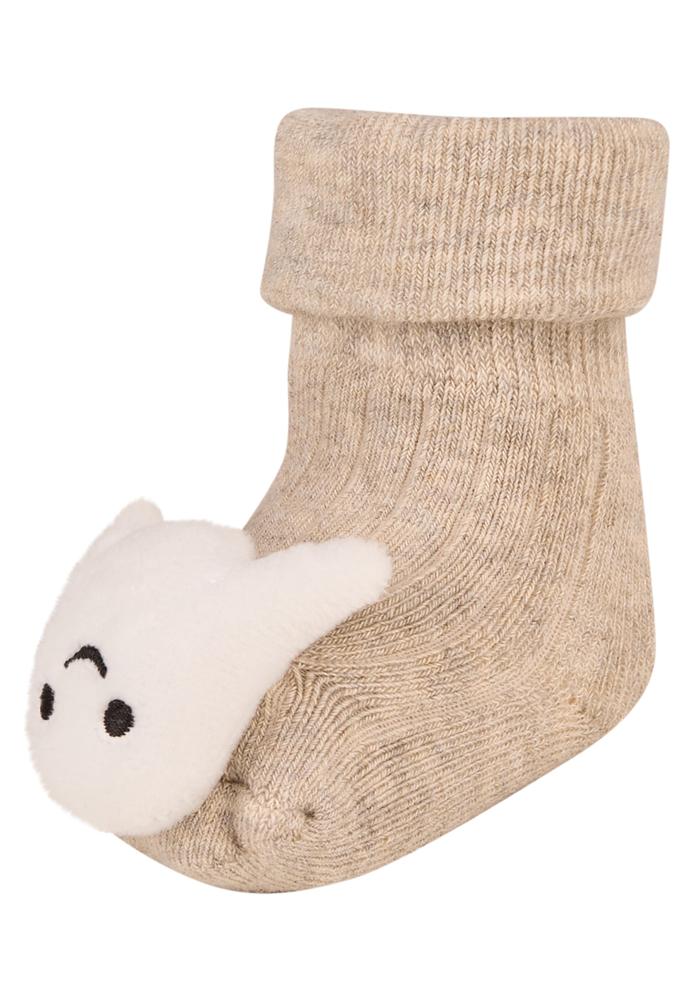 STERNTALER Socks 'Halloween' in Beige: front