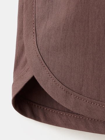 MANGO Loosefit Shorts 'MARA' in Lila