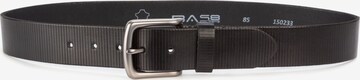 BA98 Belt in Black: front