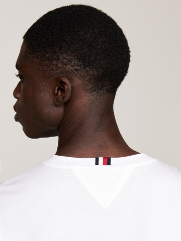 TOMMY HILFIGER Shirt 'Monogram Embroidery' in White