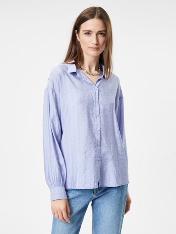 MSCH COPENHAGEN - Blusa 'Pandora' em roxo: frente