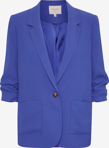 Cream Blazer 'Cocamia' in Blue: front