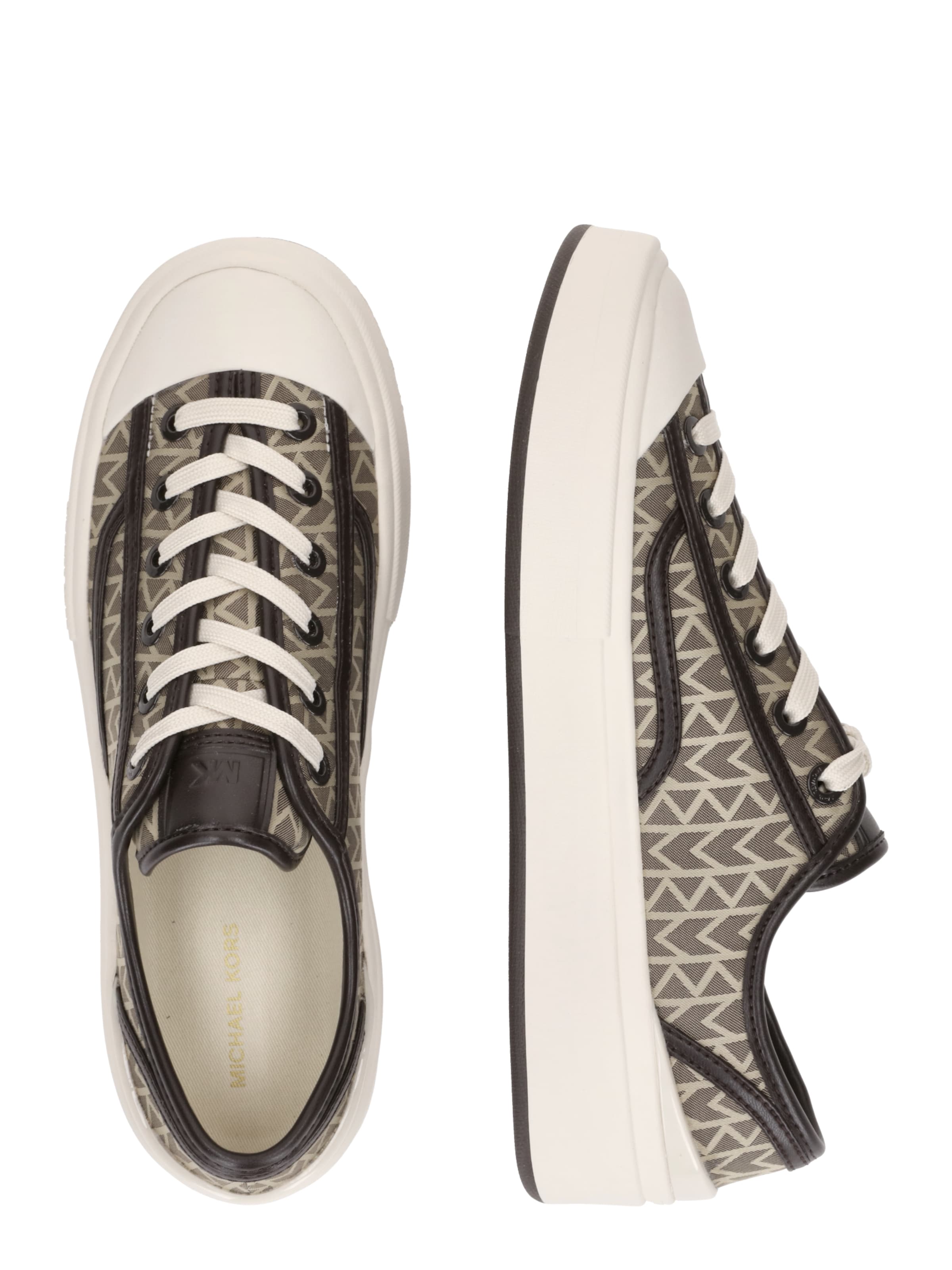 MICHAEL Michael Kors Низкие кроссовки 'JUDE' в Коричневый