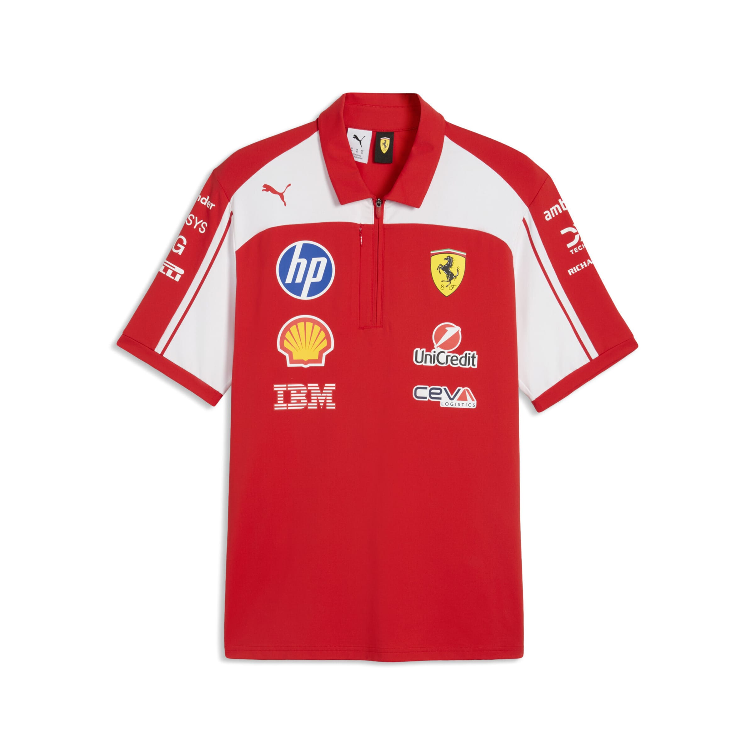 PUMA Shirt in de kleur Rood, Productweergave