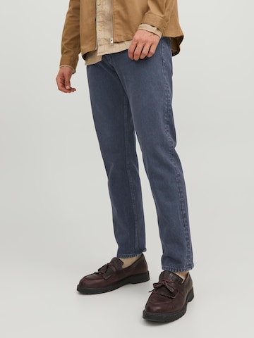 JACK & JONES - Loosefit Calças de ganga 'Chris Cooper' em cinzento: frente