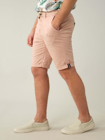 Coupe slim Pantalon 'KARMA' Deeluxe en orange