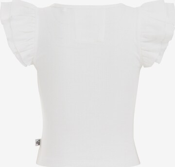 T-Shirt WE Fashion en blanc