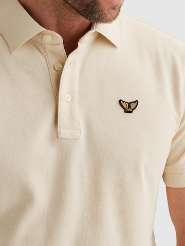 Maglietta 'Polo shirt with garment-dye wash' di PME Legend in beige