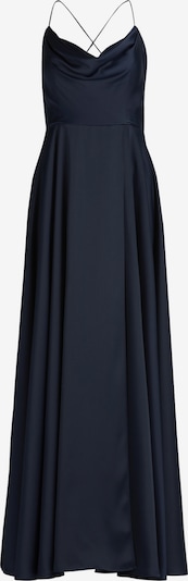 Vera Mont Abendkleid mit Wasserfallausschnitt in nachtblau, Produktansicht