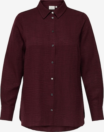 ONLY Carmakoma - Blusa 'CARBAY' en rojo: frente