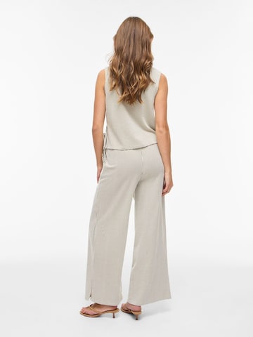 VILA Wide Leg Bukser i grå