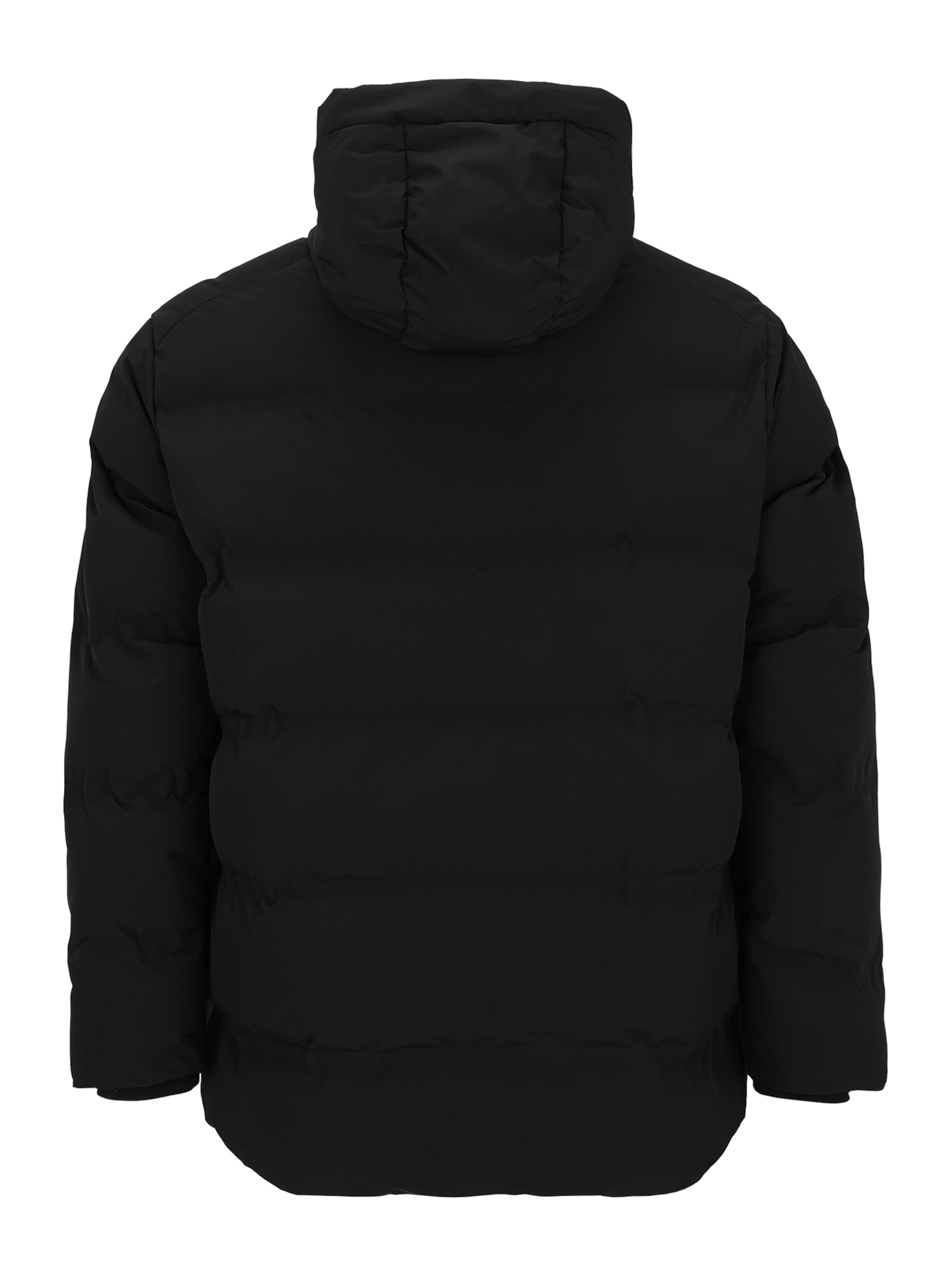 Jack & Jones Plus Winter jacket 'JJESOHO' in Black