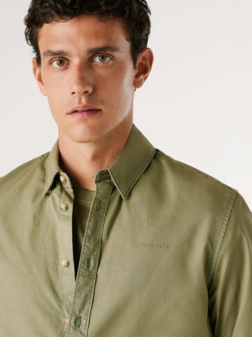 Regular fit Camicia 'Charly' di Pepe Jeans in verde