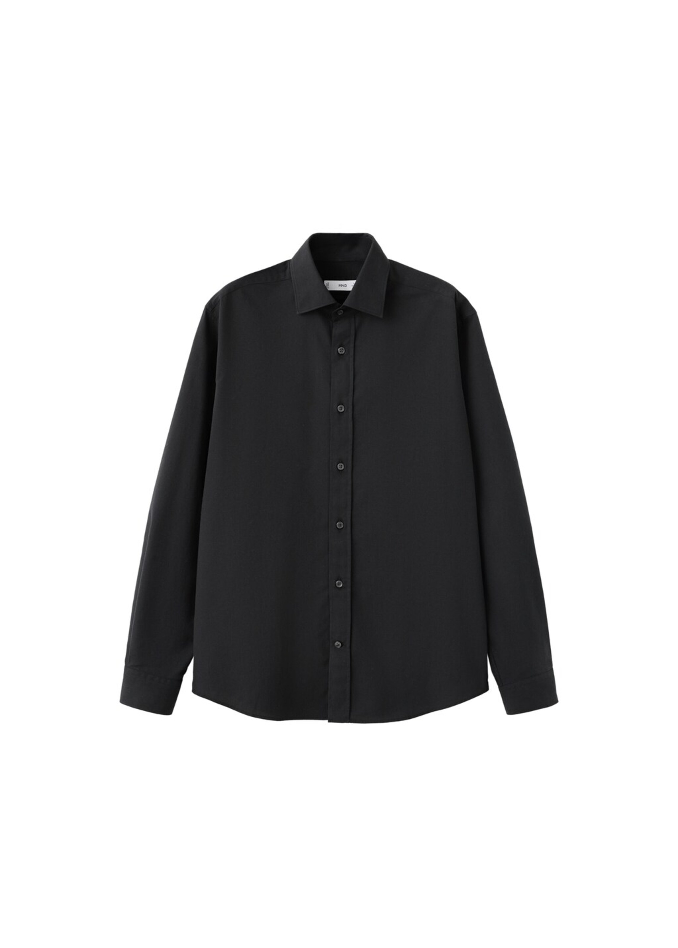 MANGO MAN Hemd 'Perseo' in Schwarz: Vorderseite