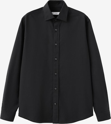 MANGO MAN Hemd 'Perseo' in Schwarz: Vorderseite