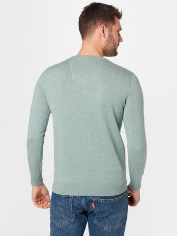 TOM TAILOR Regular fit Sweater in Green