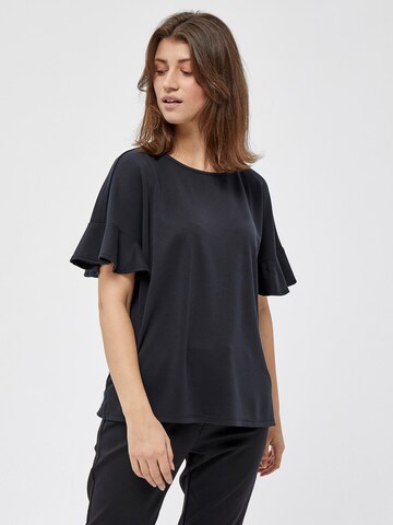 Peppercorn Shirt 'Reeta' in Black: front