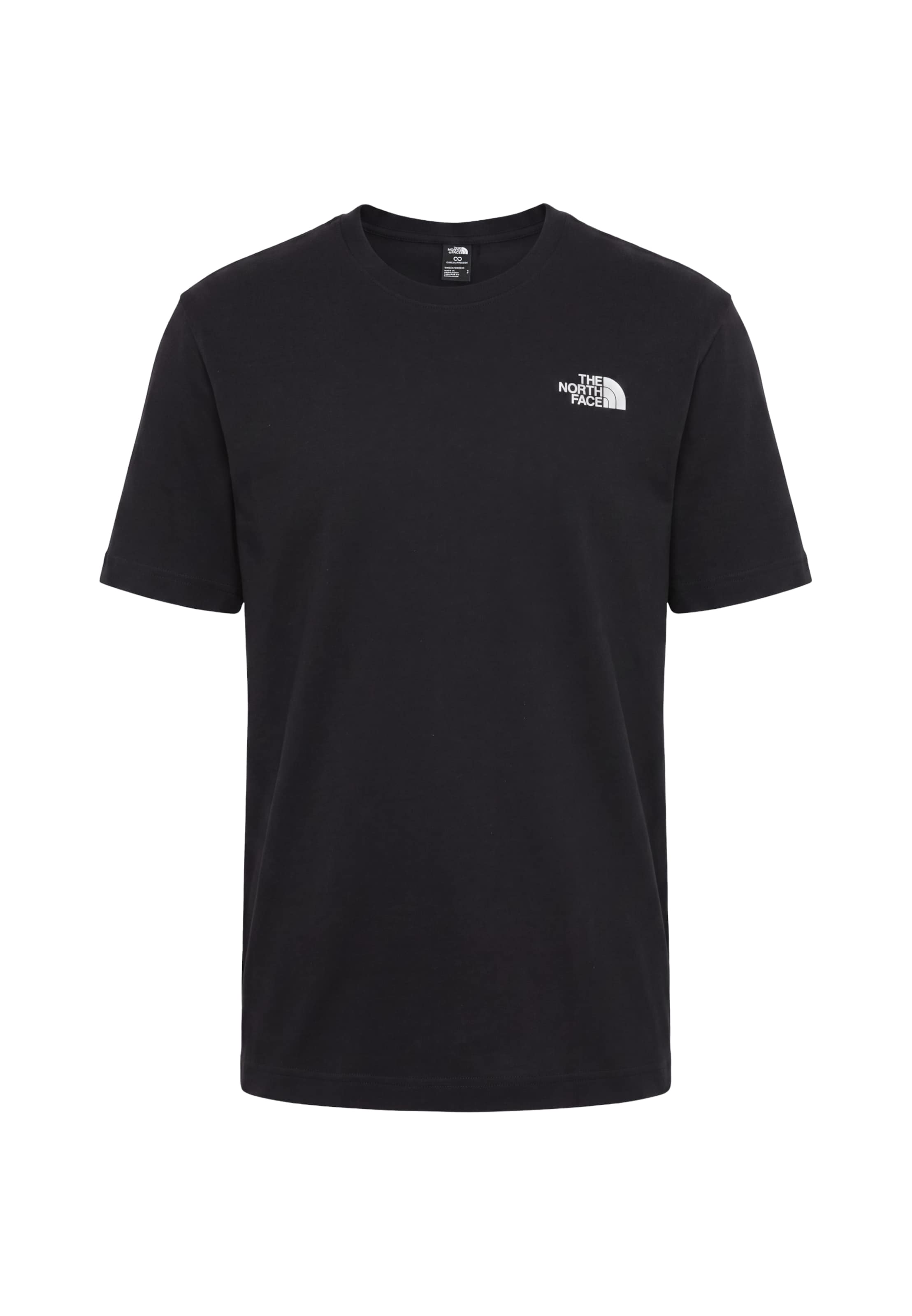 THE NORTH FACE - Camiseta 'TESTED AND PROVEN' en negro: frente