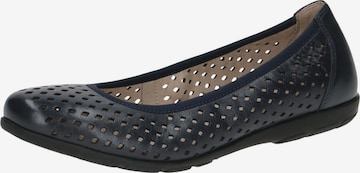 CAPRICE Ballet Flats in Blue: front