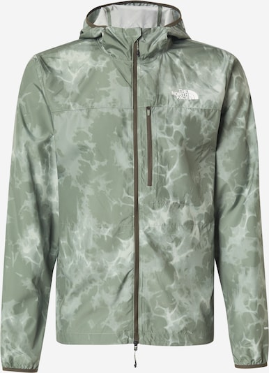 THE NORTH FACE Sporta jaka, krāsa - zaļš / gaiši zaļš / balts, Preces skats