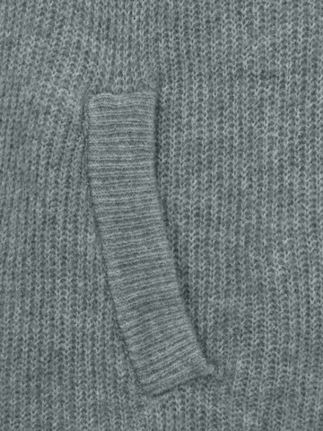 PIECES Knit Cardigan 'Ellen' in Grey