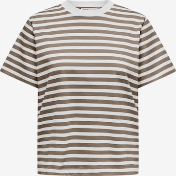 T-shirt ONLY en gris : devant