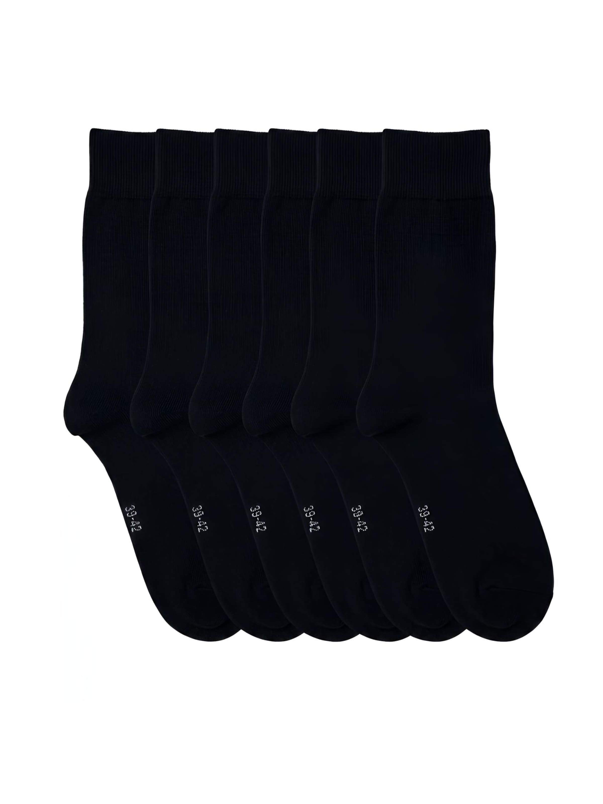 El Sueno Sokken 'Sportsocken' in Zwart: voorkant