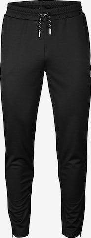 BRUNO BANANI Tapered Pants in Black: front