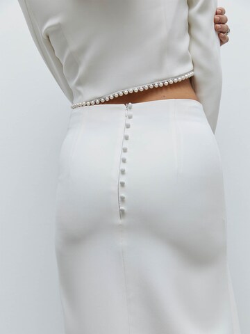 Jupe Fleur by Kaviar Gauche en blanc