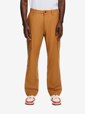 ESPRIT Regular Pants in Brown: front