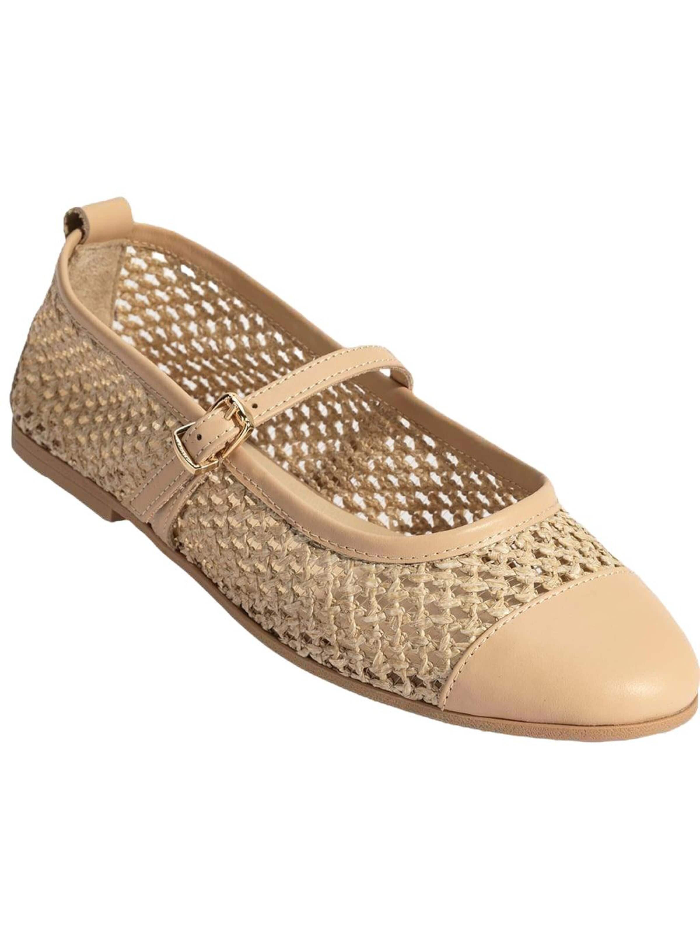 Desa Ballerina 'Ballettschuhe' in Beige